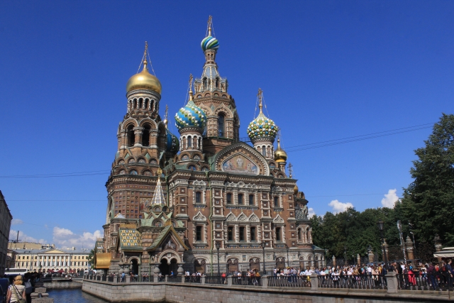 ロシアへの海外旅行。オススメは血の上の救世主教会