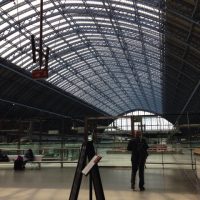 イギリスのキングスクロス駅