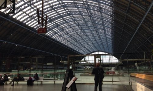 イギリスのキングスクロス駅